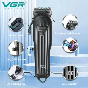 VGR-tondeuse-professionele-haarknipmachine-tondeuse-verstelbaar-snoerloos-oplaadbaar-V-282-1
